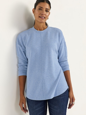 Pull-over Cellbes of Sweden en bleu : devant