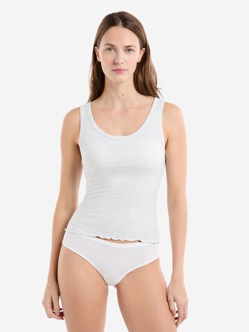 ETAM Pajama Shirt 'BRA' in Grey