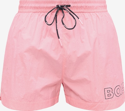 BOSS Kupaće hlače 'Mooneye' u svijetloroza / crna, Pregled proizvoda