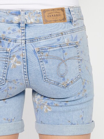 KOROSHI Regular Jeans in Blauw