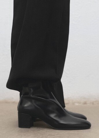 MANGO Ankle Boots in Black