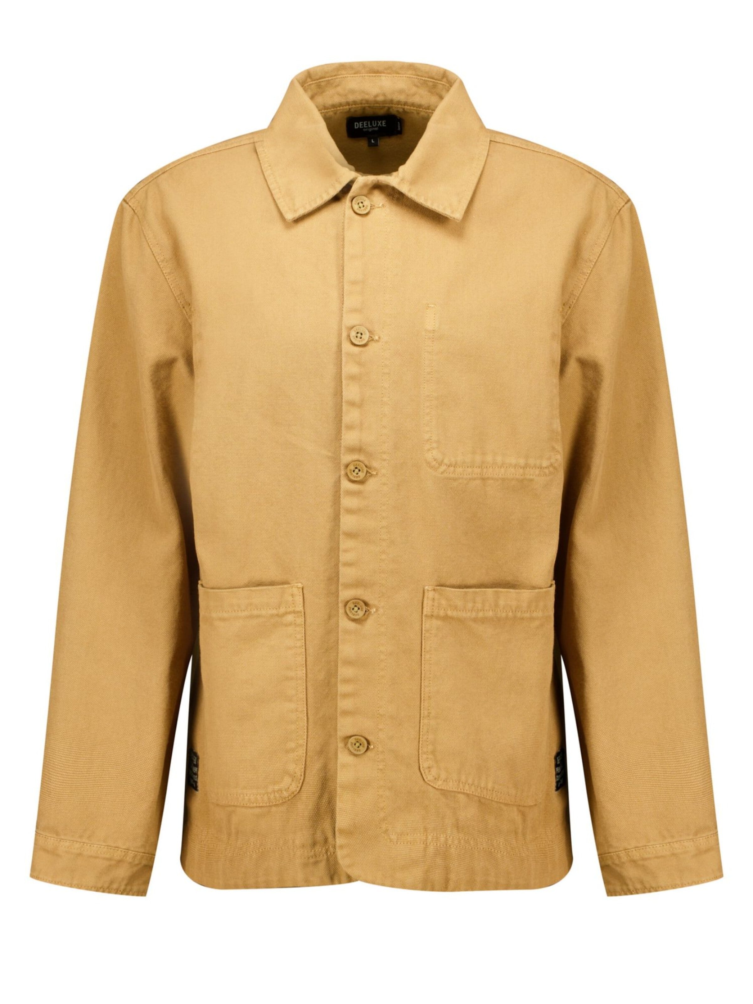 Deeluxe Tussenjas in Beige: voorkant