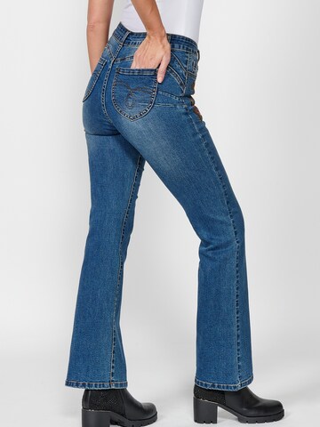 KOROSHI Regular Hose in Blau
