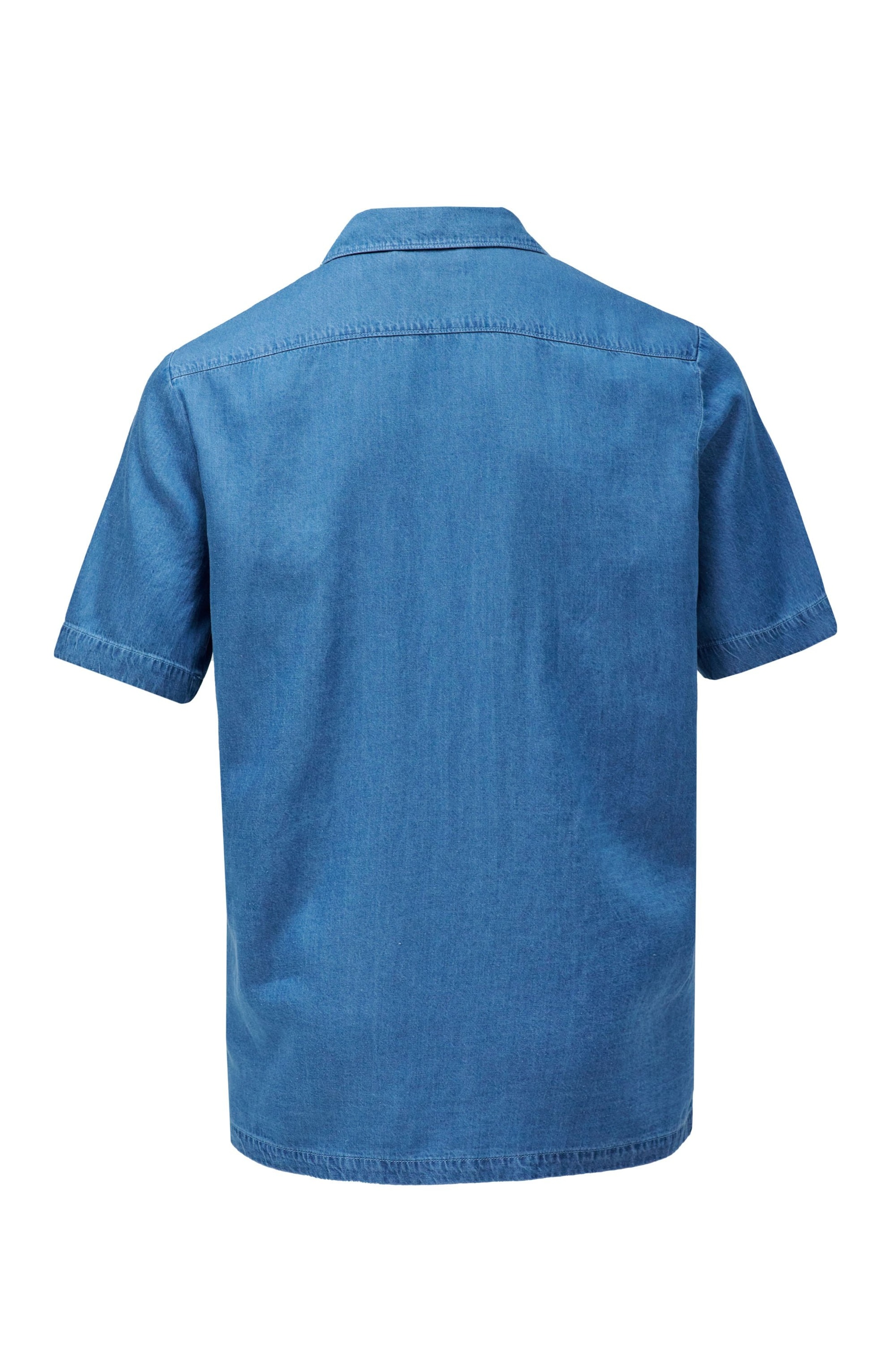 Salsa Jeans Regular fit Button Up Shirt in Blue