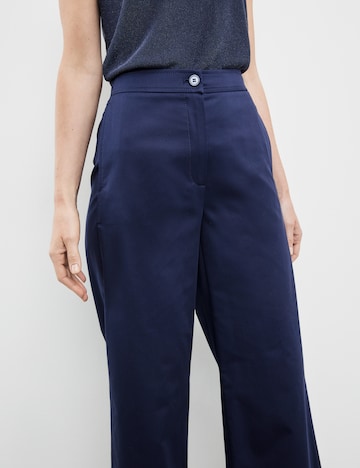 GERRY WEBER Wide Leg Hose in Blau