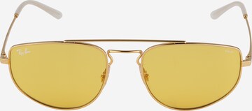 Lunettes de soleil Ray-Ban en or