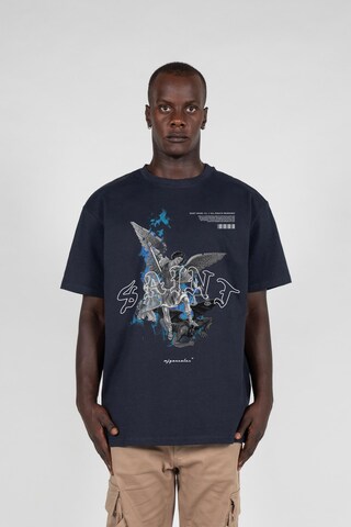 MJ Gonzales T-shirt 'SAINT V.1' i blå