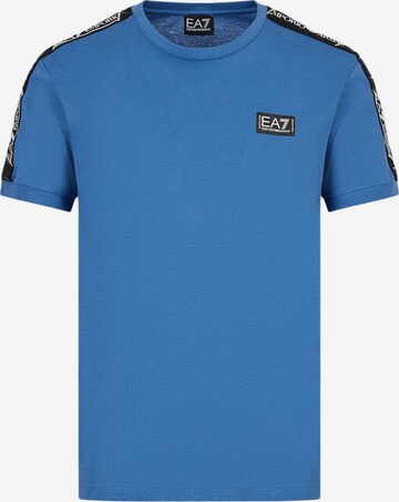 EA7 Emporio Armani Shirt in Blauw: voorkant
