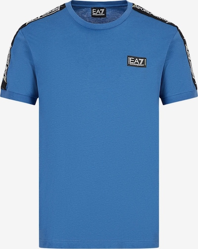 EA7 Emporio Armani T-Shirt en bleu / noir / blanc, Vue avec produit