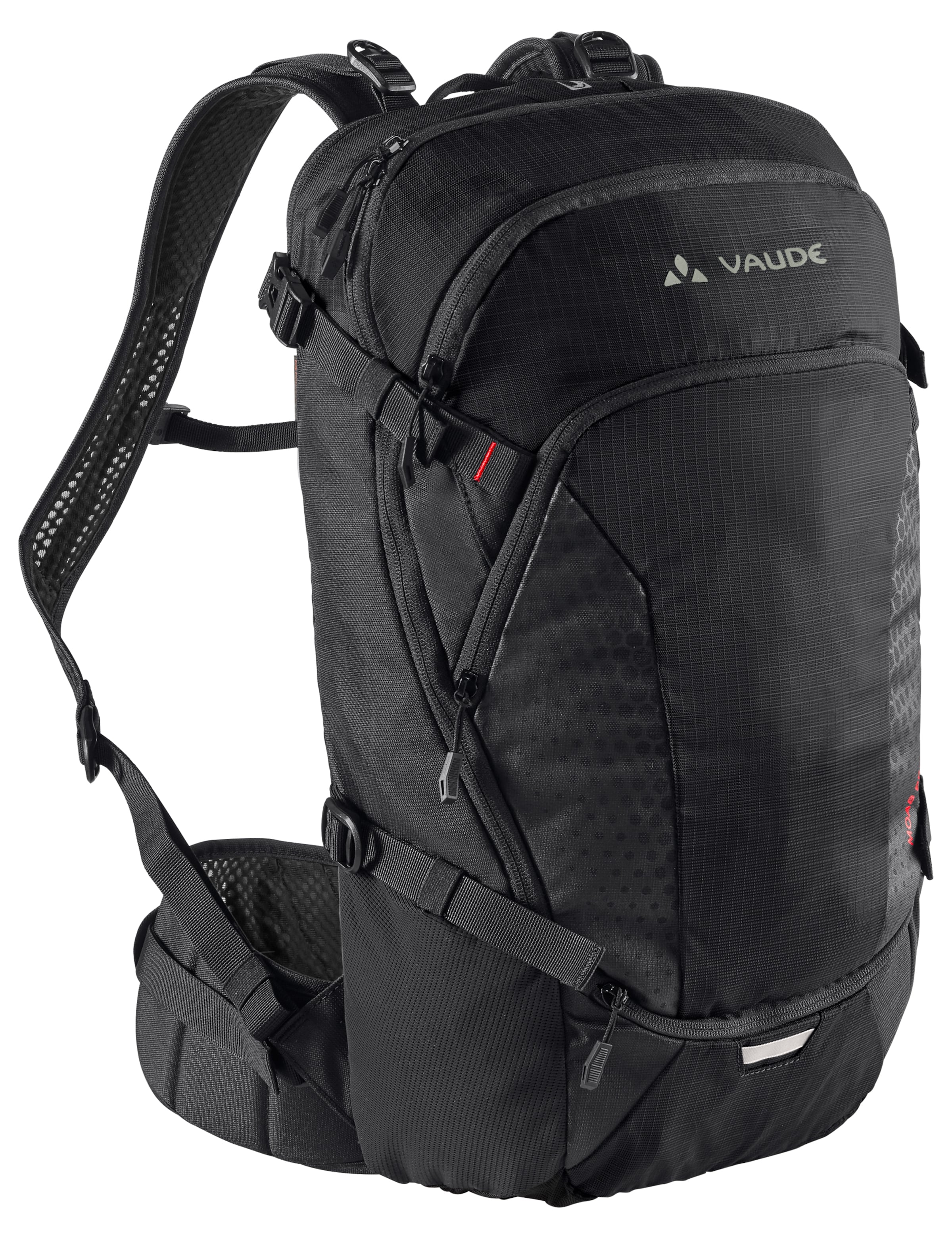 VAUDE Sportrucksack 'Moab Pro 16 II' in Schwarz: Vorderseite