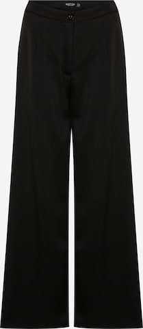 Nasty Gal Petite Loosefit Broek in Zwart: voorkant