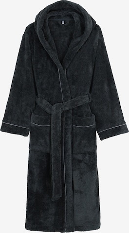 MY HOME Long Bathrobe in Grey: front