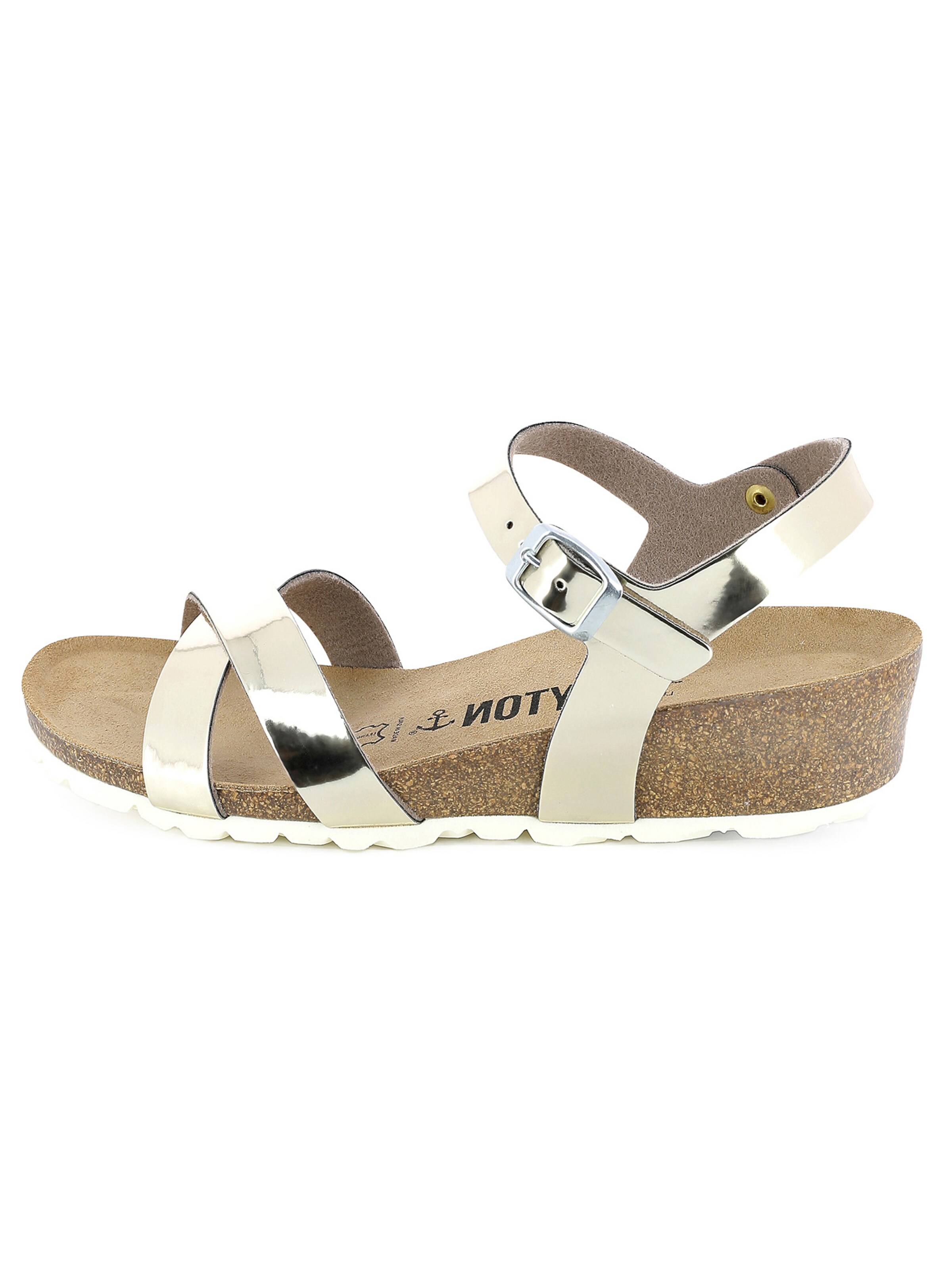 Sandales 'CANBERRA' Bayton en beige : devant