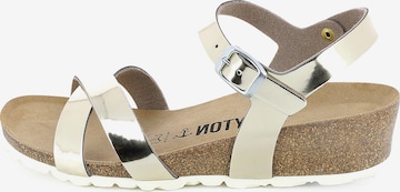 Bayton Sandal 'CANBERRA' in Beige: front