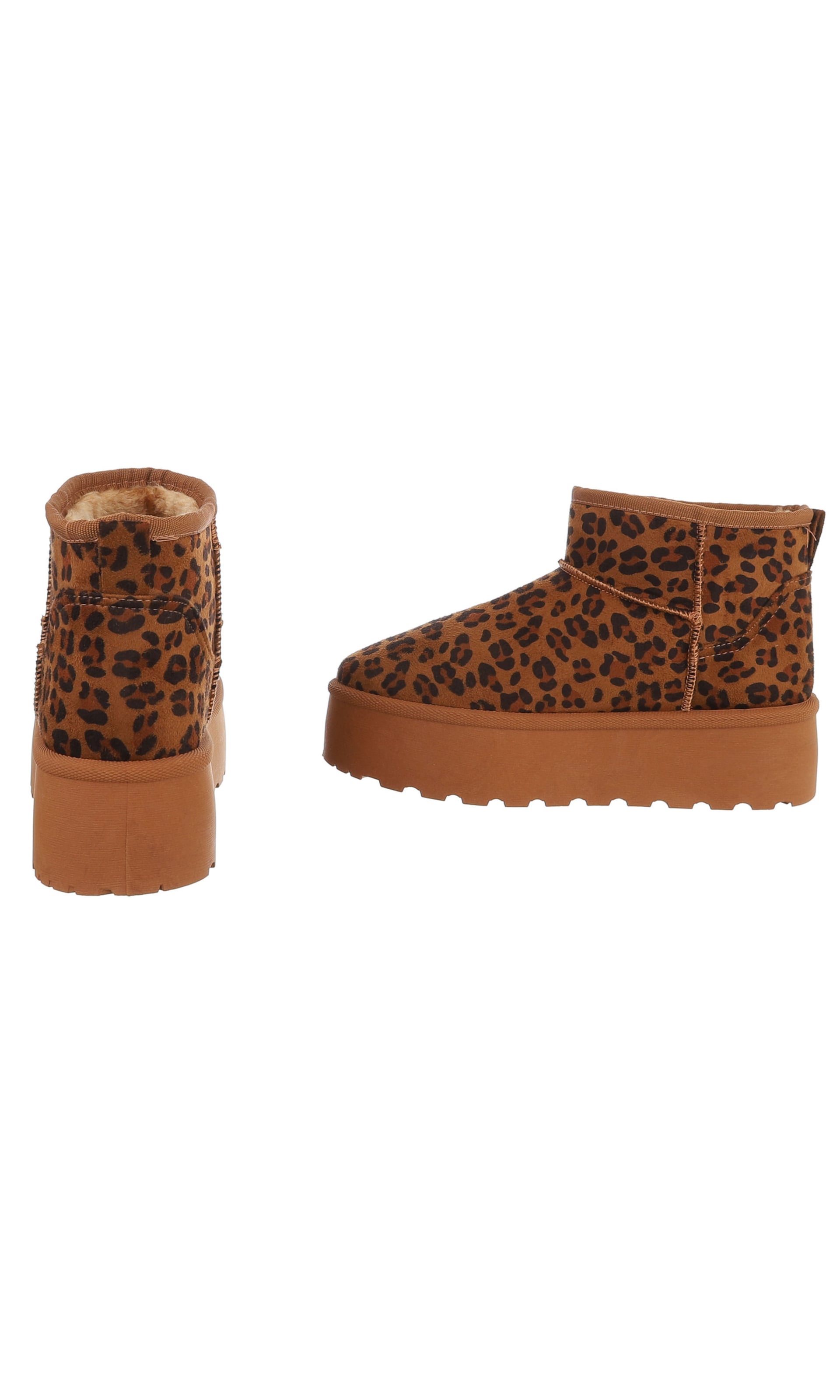 Ital-Design Snow Boots in Brown
