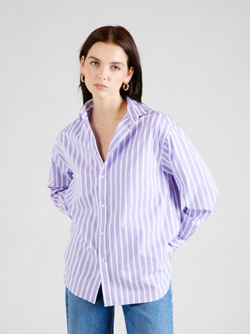 Polo Ralph Lauren Bluse in Lila: predná strana