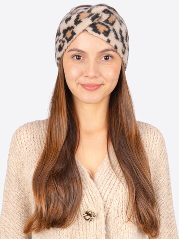 Seasons of April Stirnband in Beige: Vorderseite