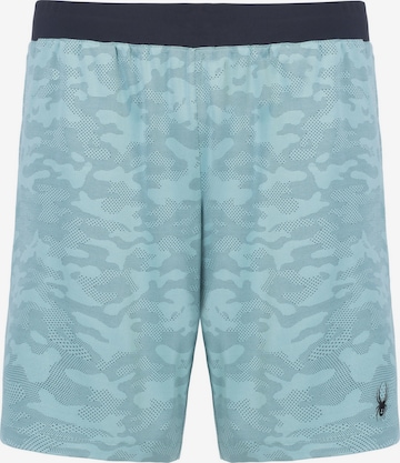 Spyder Regular Sportbroek in Blauw: voorkant