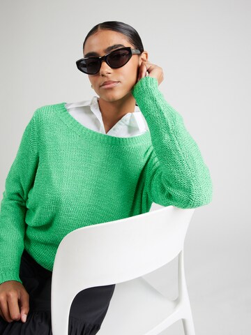 ONLY Pullover 'Onlgeena' in Grün
