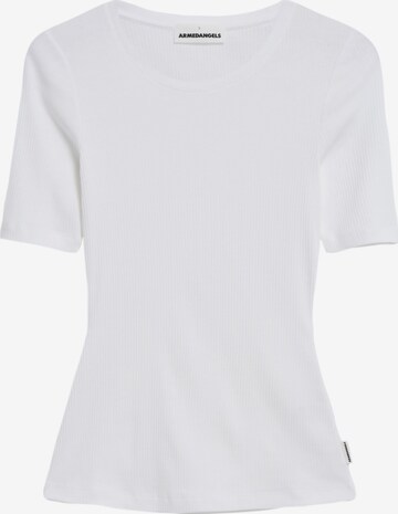 ARMEDANGELS Shirt ' MAAIA VIOLAA ' in Wit: voorkant