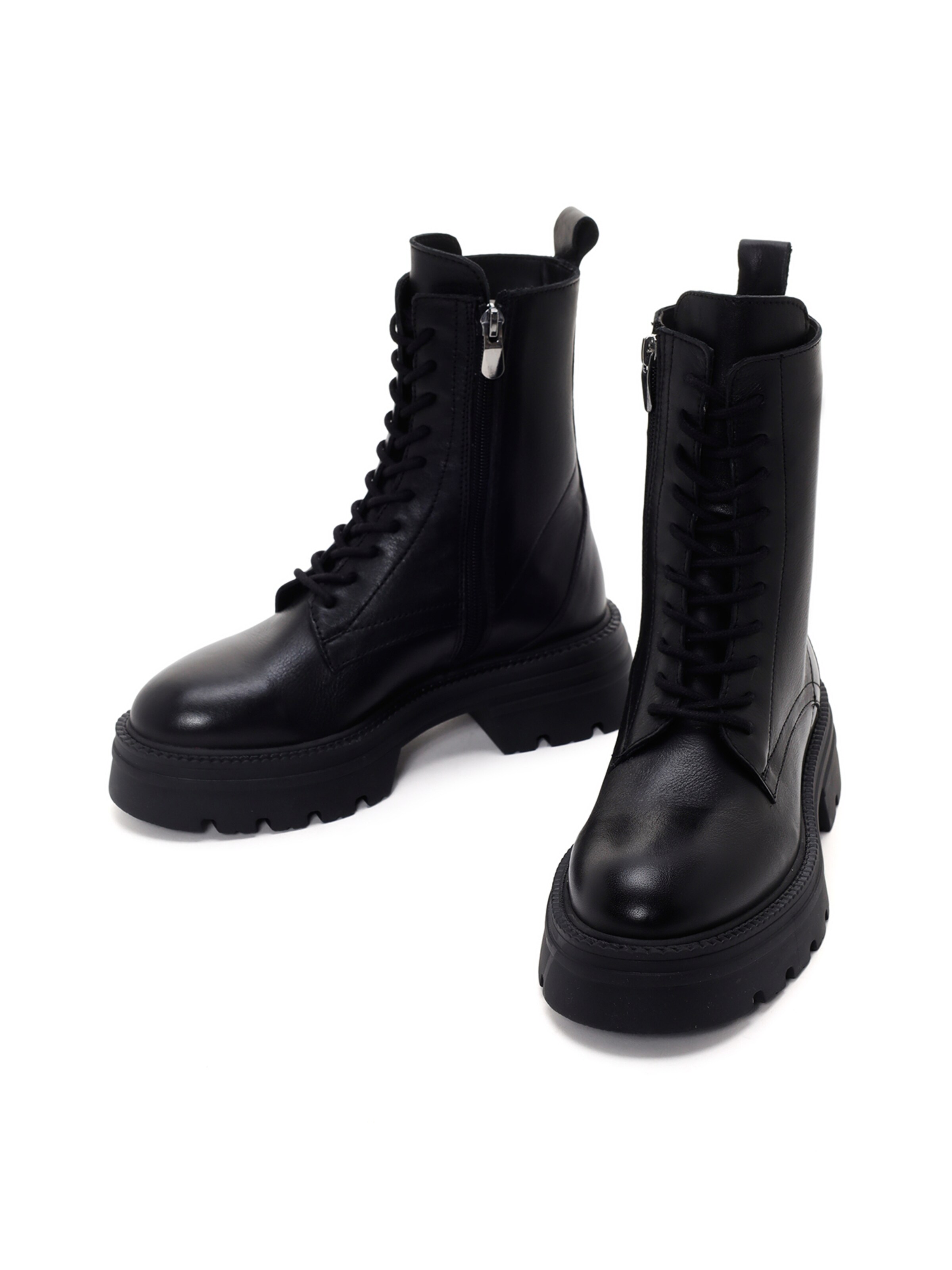 Derimod Veterlaarsjes in Zwart