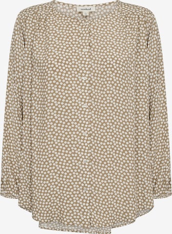 SOAKED IN LUXURY Blouse 'SLArjana Leodora' in Groen: voorkant