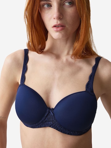 Classique Soutien-gorge 'Amourette' TRIUMPH en bleu : devant