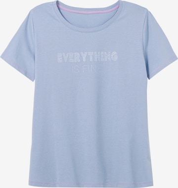 SHEEGO T-Shirt in Blau: predná strana