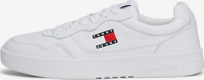 Tommy Jeans Zemie brīvā laika apavi 'Ess', krāsa - tumši zils / sarkans / balts, Preces skats