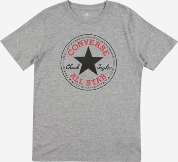 CONVERSE T-shirt i grå: framsida