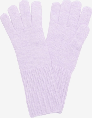 s.Oliver Fingerhandschuhe in Lila: Vorderseite