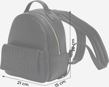 Love Moschino Rucksack in Schwarz