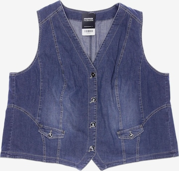 SAMOON Vest in 4XL in Blue: front