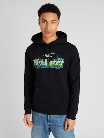 HOLLISTER Sweatshirt in Schwarz: predná strana