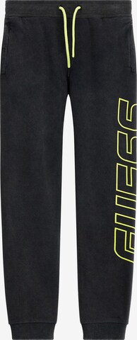 GUESS Tapered Pants in Black: front