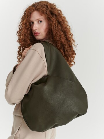 TATUUM - Bolso de mano en verde: frente