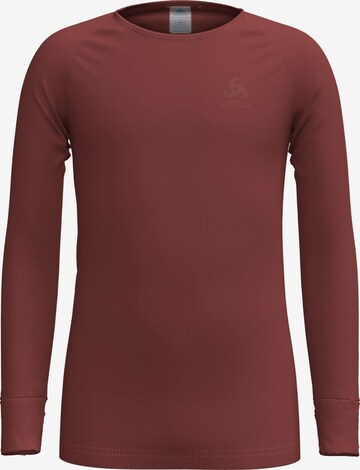 ODLO Sport onderkleding 'ACTIVE WARM' in Rood: voorkant