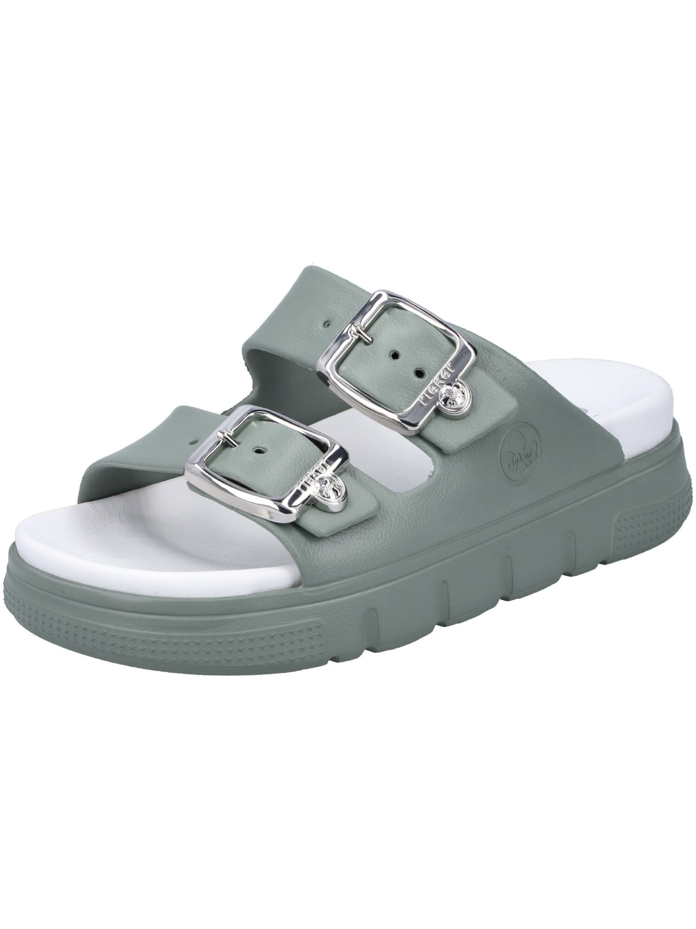 Mule Rieker en vert : devant