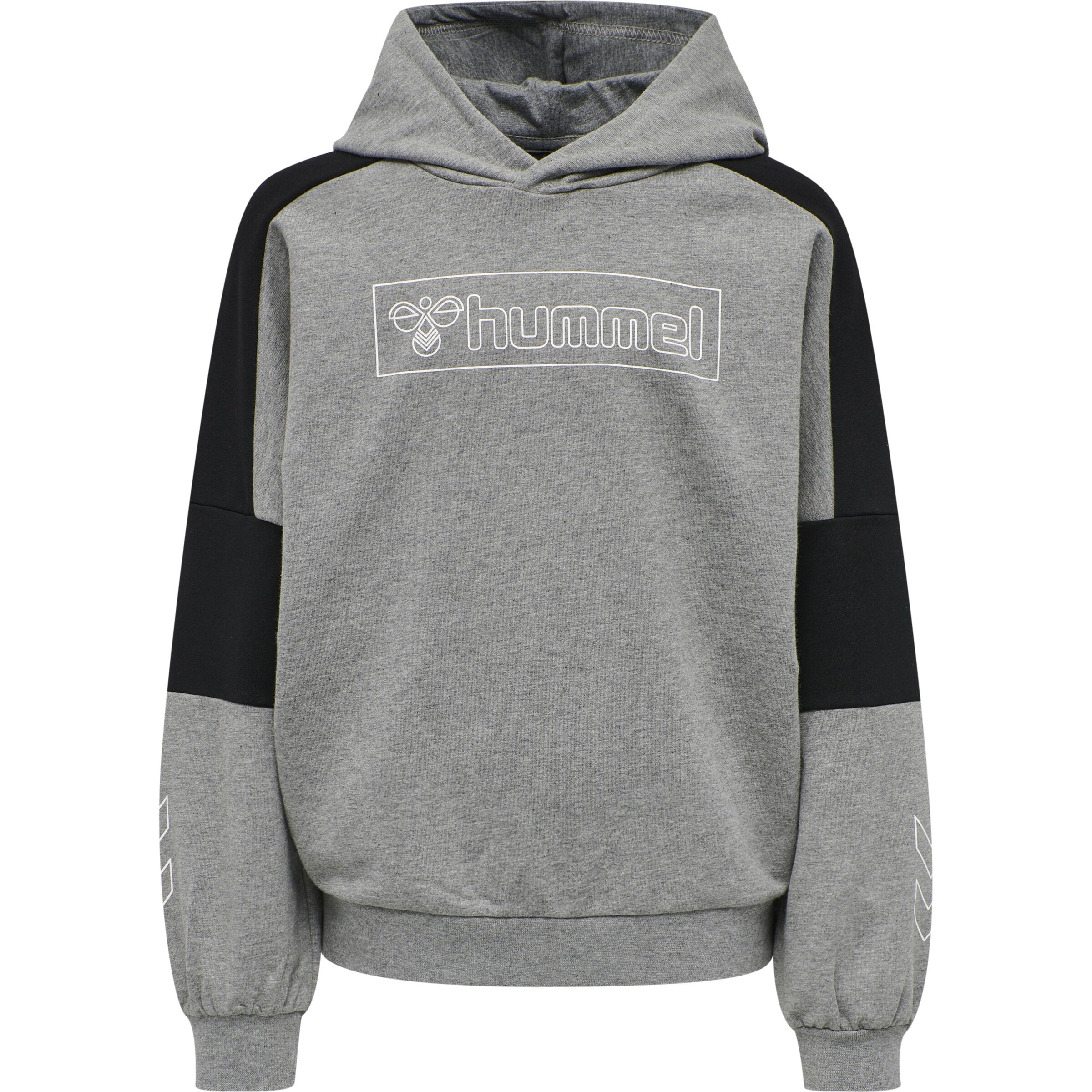 Hummel Sweatshirt 'Boxline' in Grau: Vorderseite