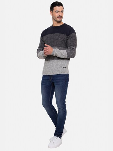 Threadbare Sweater 'Aeron' in Blue