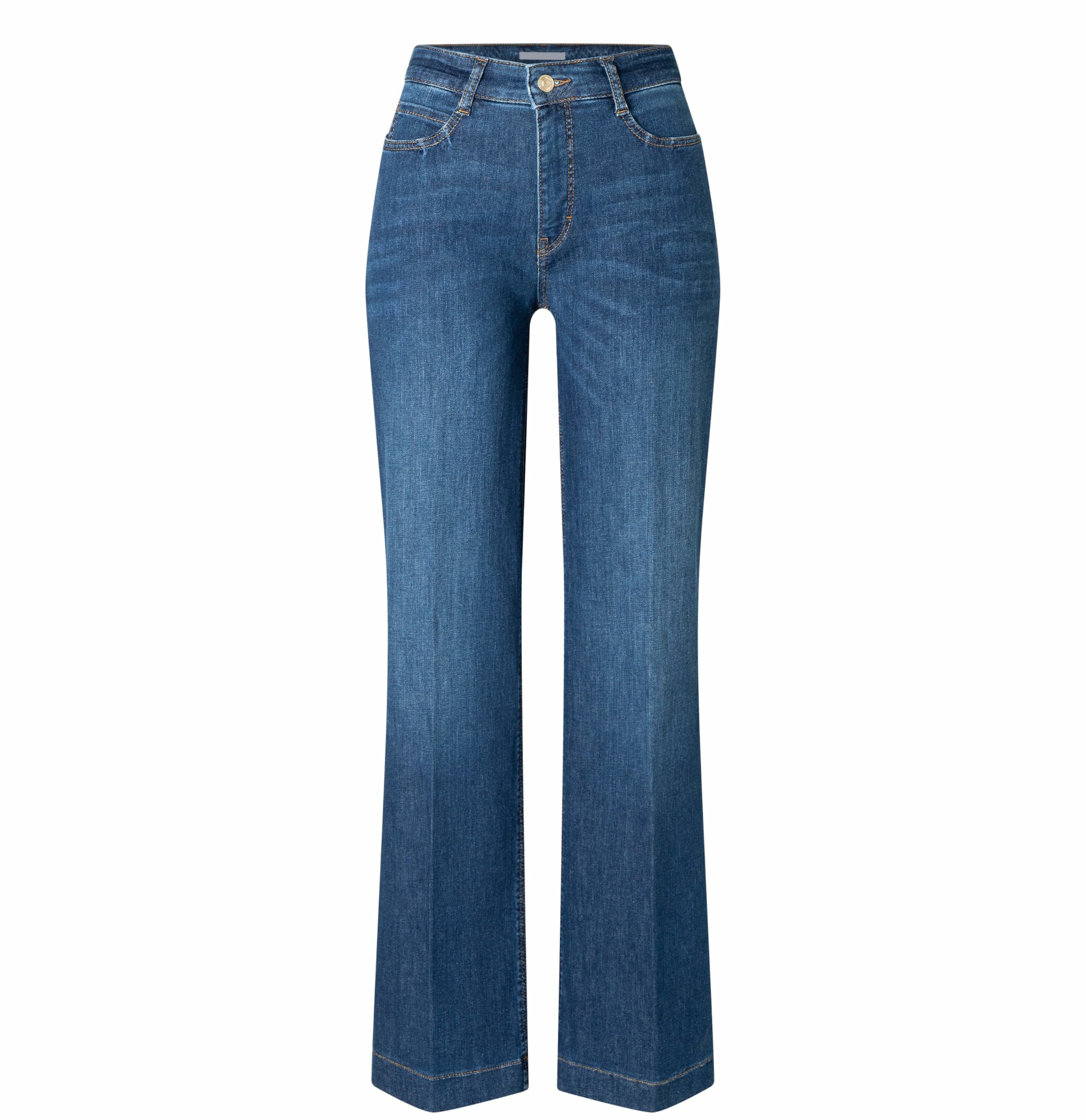 MAC Flared Jeans in Blue: front