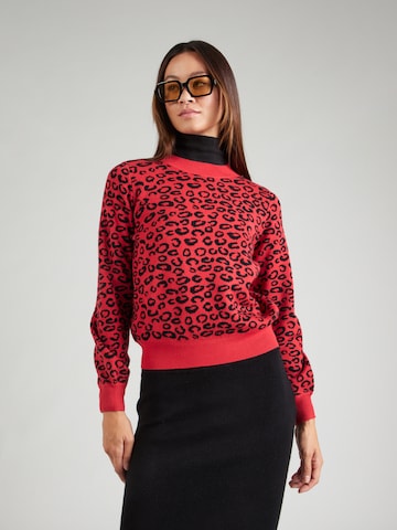 VERO MODA Sweater 'VMNANCY' in Red: front