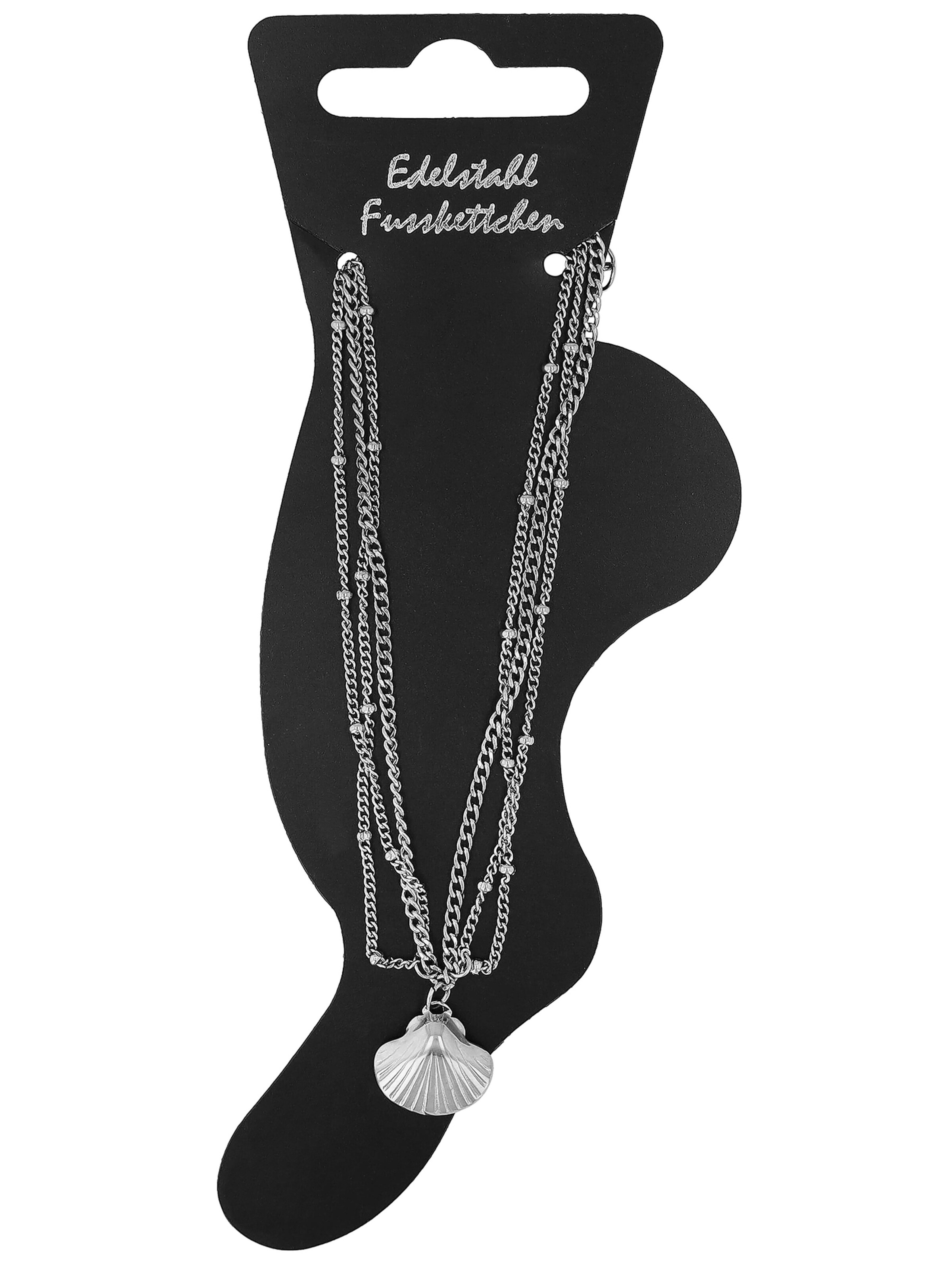 Akzent Foot Jewelry 'Demi, langlebig' in Silver: front