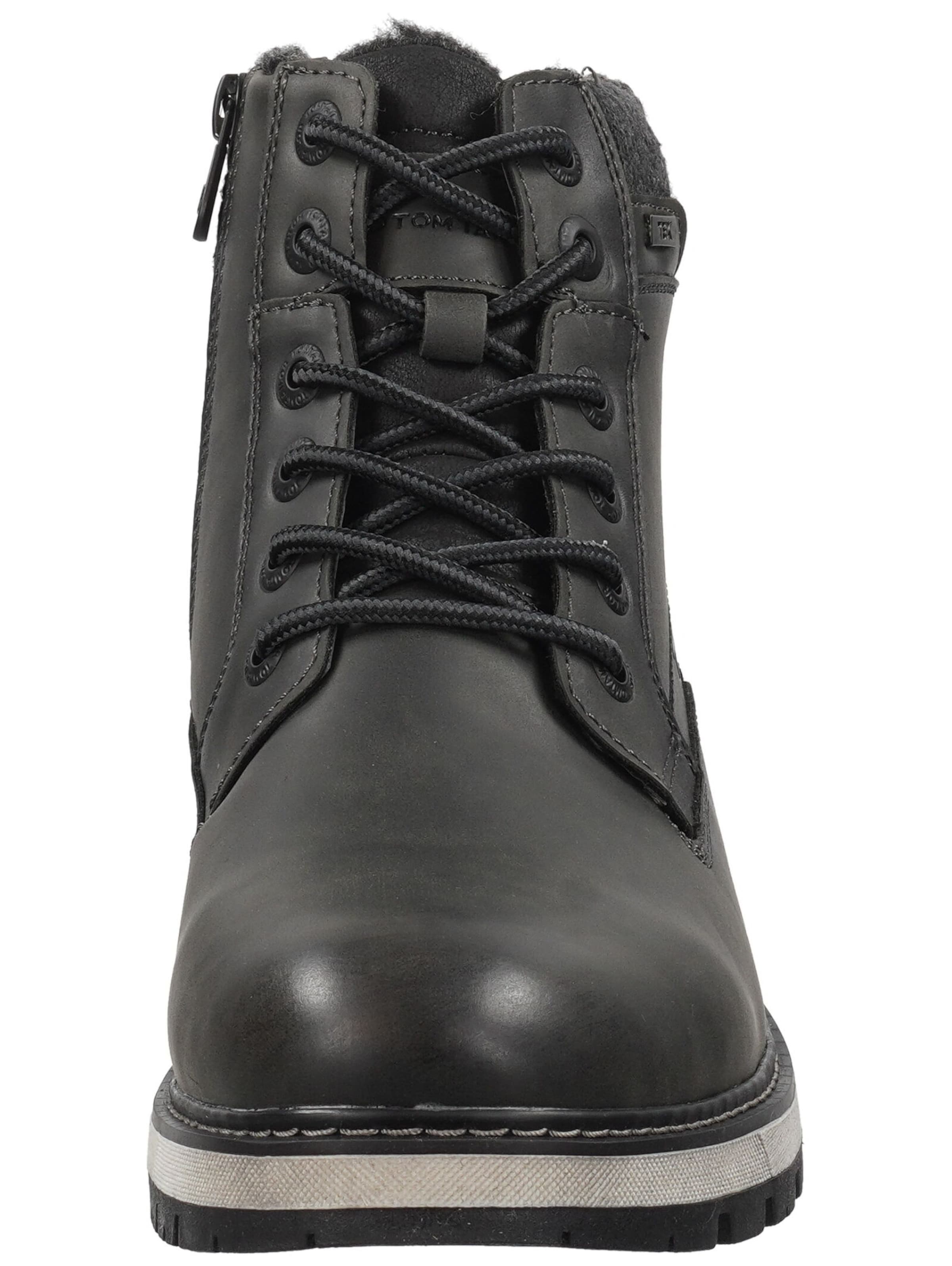 Bottes à lacets TOM TAILOR en noir