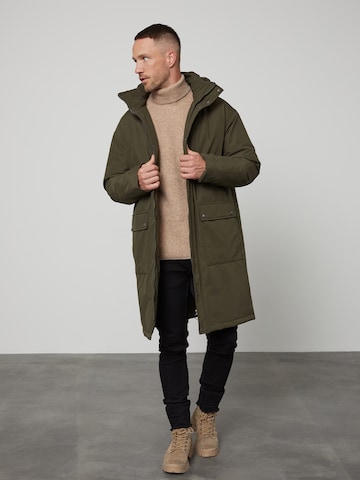 Manteau d’hiver 'Mailo' DAN FOX APPAREL en vert