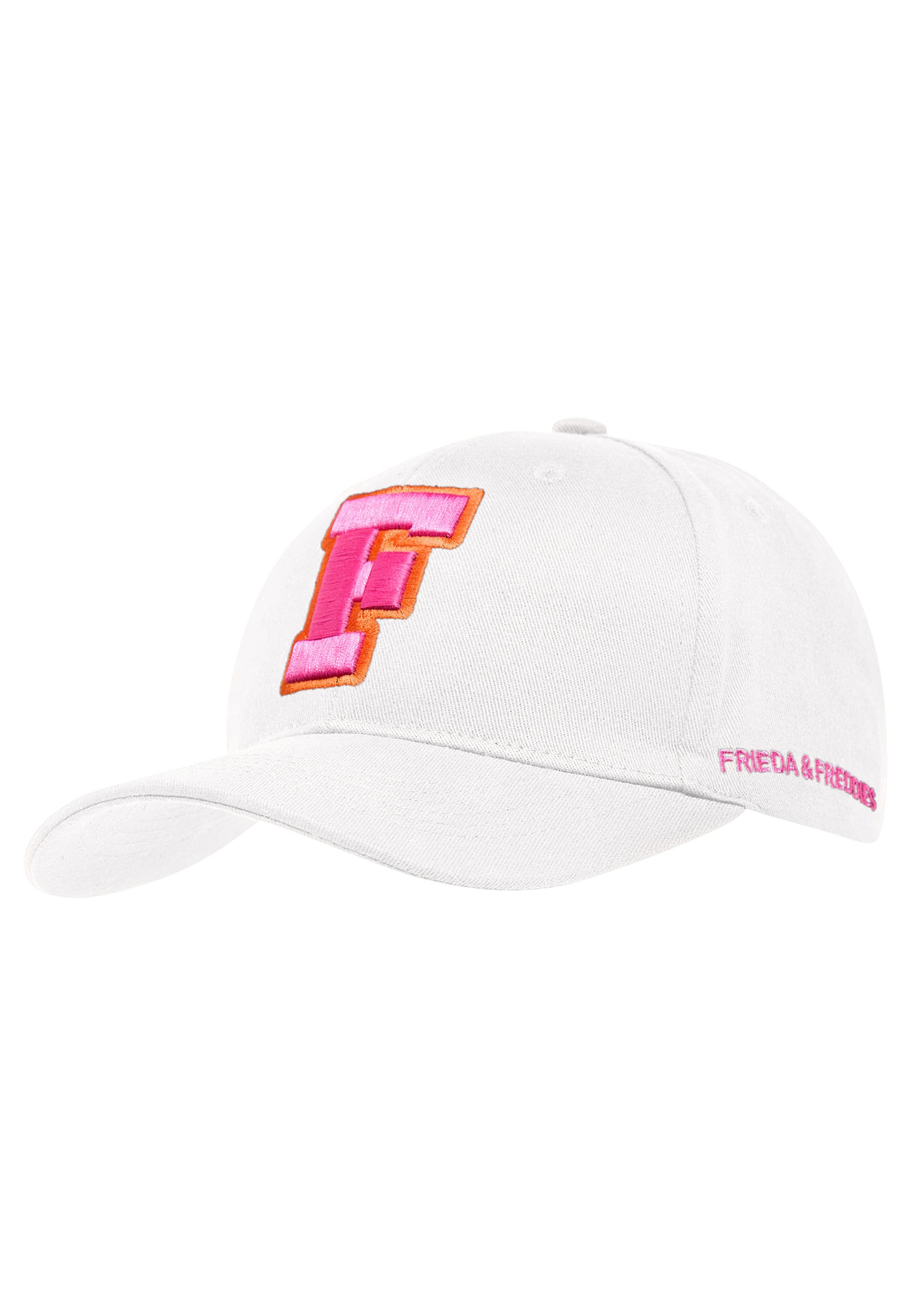 Frieda & Freddies NY Cap in White: front