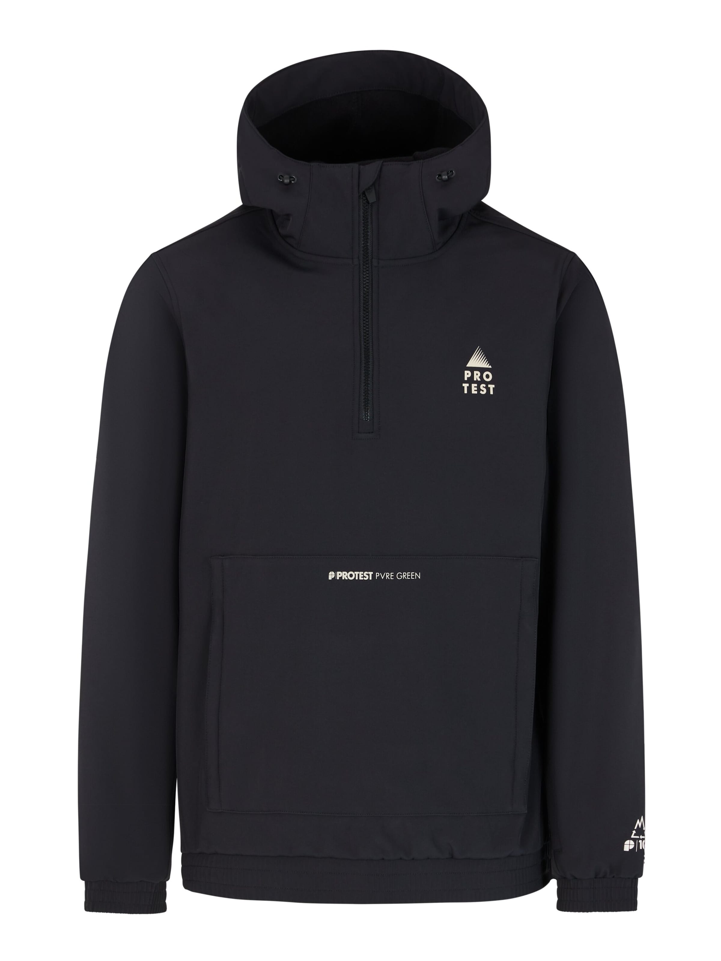 PROTEST Sportjacke 'PRTGALAXY'‌ in Schwarz: Vorderseite