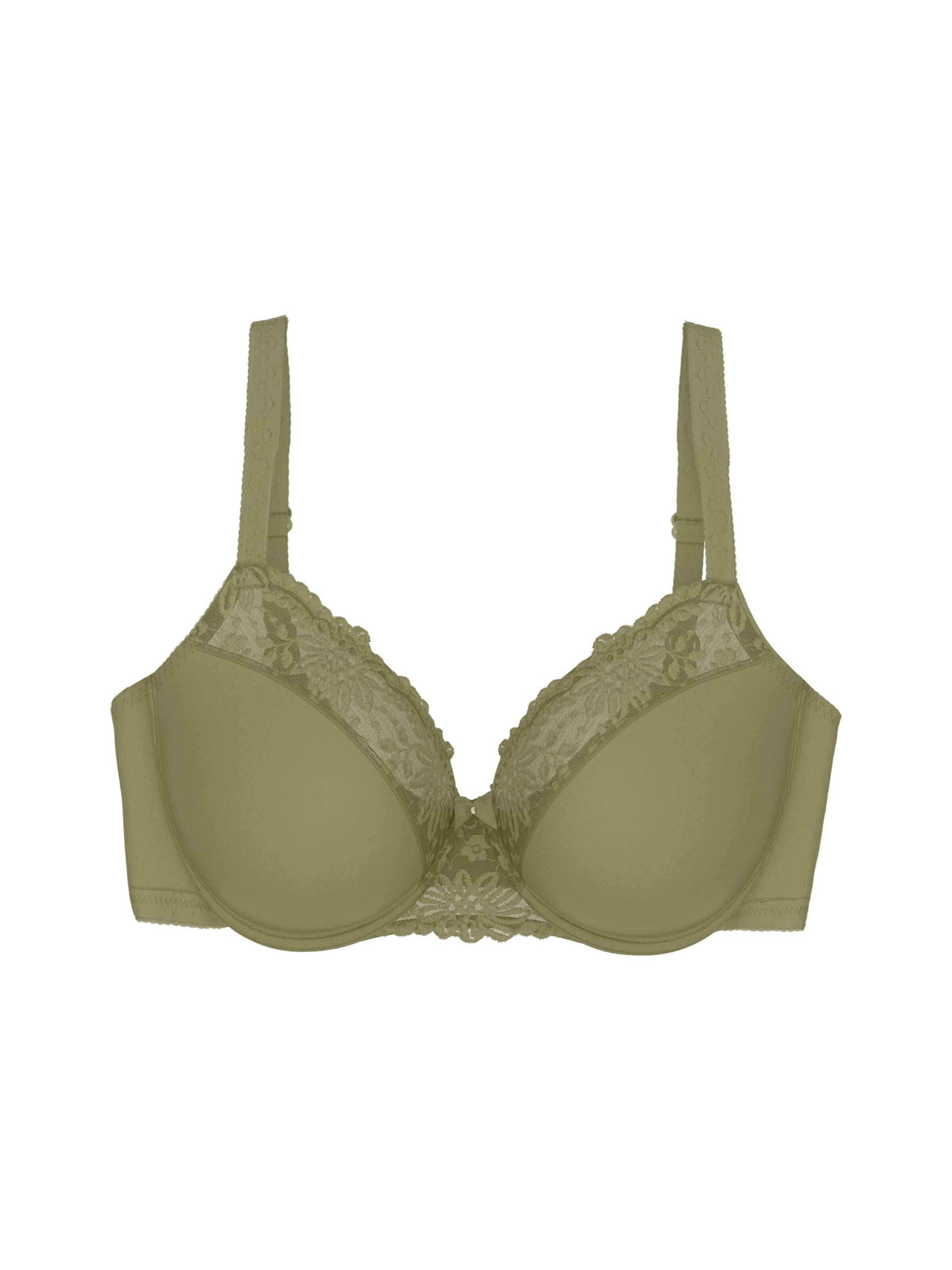 TRIUMPH Bra ' Red Label Ladyform Soft ' in Green: front