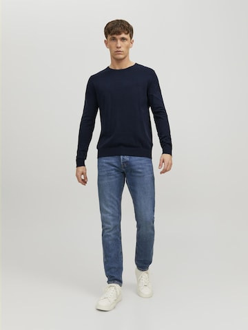 JACK & JONES Pullover 'JJEEmil' in Blau