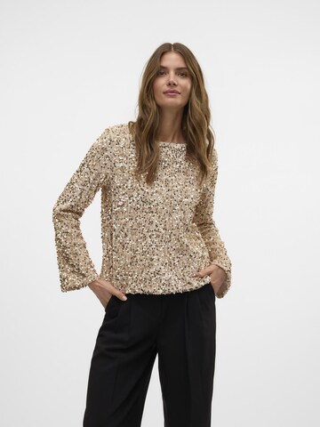 VERO MODA Shirt 'VMBella' in Beige